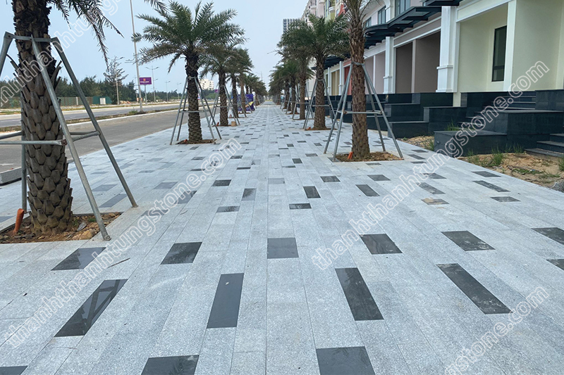 Đá lát vỉa hè granite