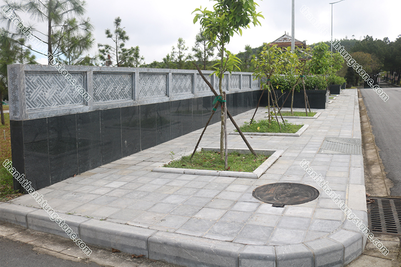đá bó vỉa hè